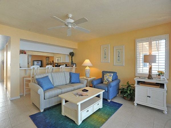 Gulf Front Condo In Gated Community Directly on the Beach