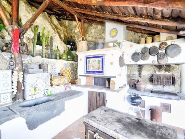 Splendid Hillside Villa with Private Pool Facing the Sea in Praiano