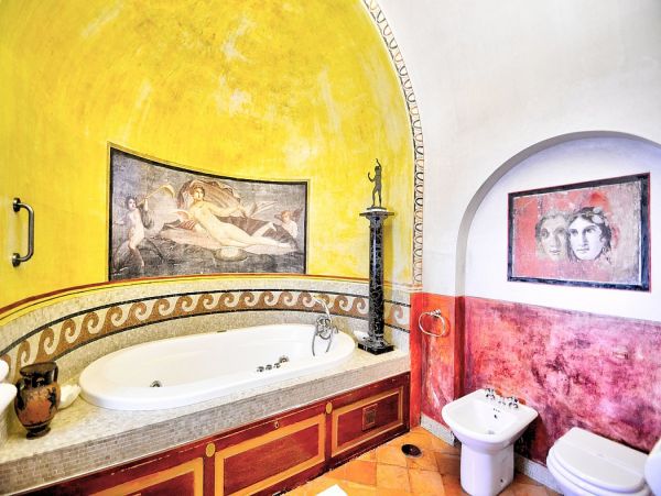 Splendid Hillside Villa with Private Pool Facing the Sea in Praiano