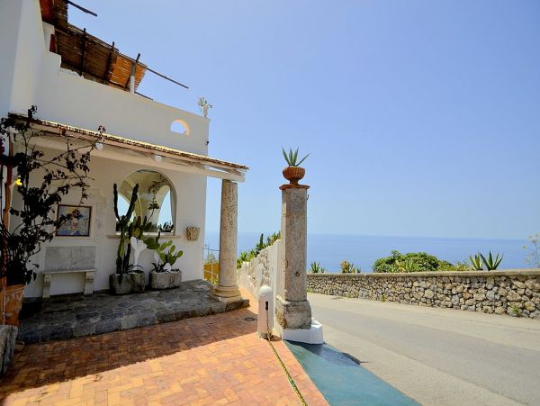 Splendid Hillside Villa with Private Pool Facing the Sea in Praiano