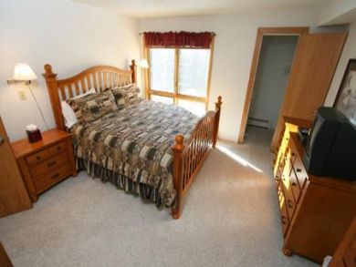 Master bedroom with king bed