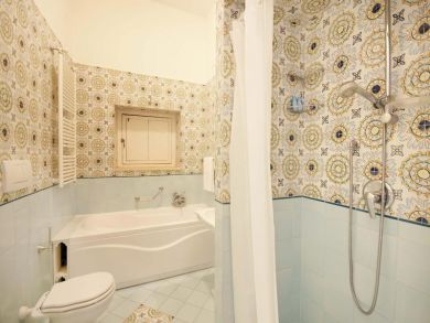 Bathroom with Tub & Walk-in Shower