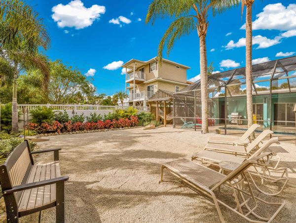 Anna Maria Pool Home 3 Bedroom Sleeps 8 One Block to Beach