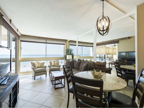 One Bedroom Rental Direct Gulf Views Right on Beach