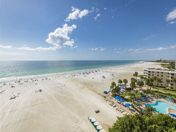 Luxury One Bedroom Beachfront Condo In Siesta Key