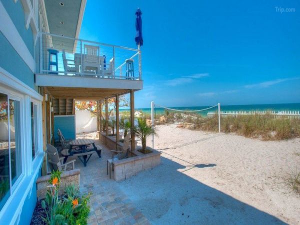 Anna Maria Island Luxury Beachfront 9 Bedroom House Sleeps 21
