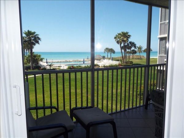 Longboat Key Two Bedroom For Rent- Full Gulf Views