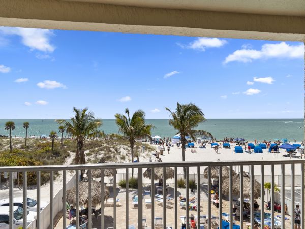 Madeira Beach Beachfront Corner Unit Condo with Gulf Views