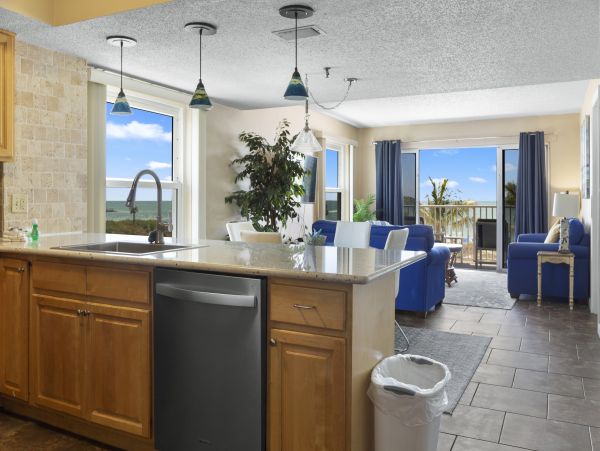 Madeira Beach Beachfront Corner Unit Condo with Gulf Views