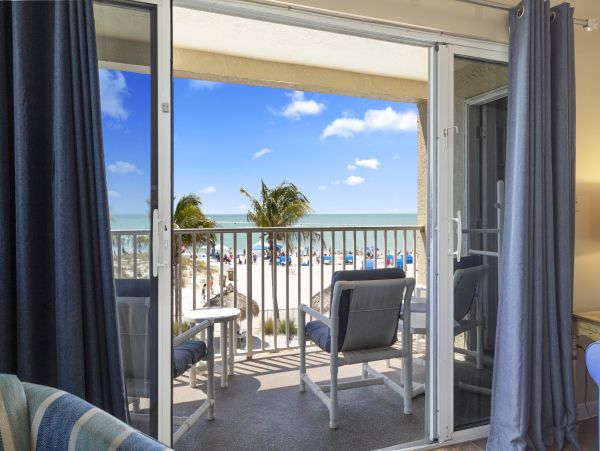 Madeira Beach Beachfront Corner Unit Condo with Gulf Views