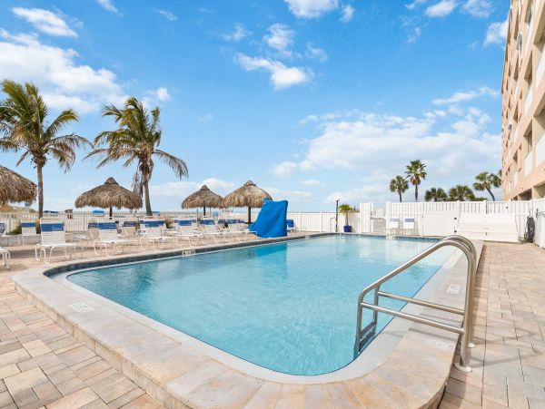 Madeira Beach Beachfront Corner Unit Condo with Gulf Views
