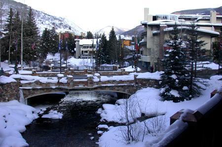 Vail vacation rental condo for skiing with mountain & creek view