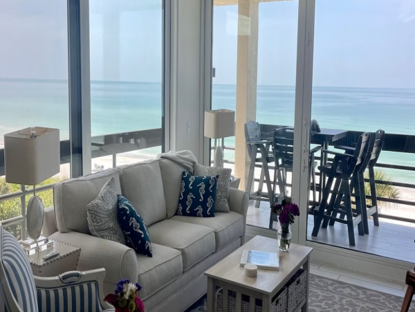 Beach Vacation Condo Two Bedrooms Full Gulf View with Pool