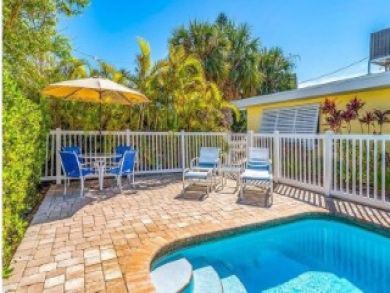Anna Maria Beach Vacation Home Sleeps Four Guests.