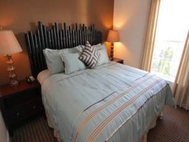 Bedroom with king bed