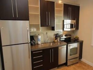 Fully equipped modern kitchen