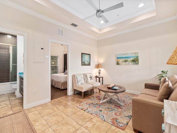 Siesta Key Two Bedroom Rental Short Walk to Beach
