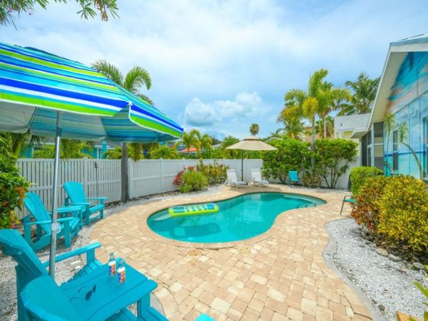 Anna Maria 3 Bedroom Vacation Rental Private Pool Sleeps 6