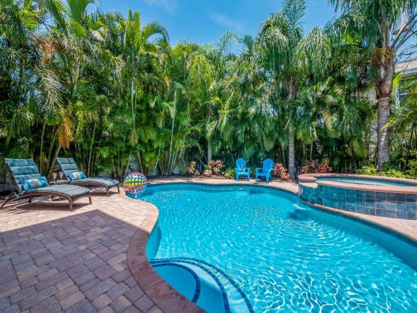 Four Bedroom Upscale Pool Home for Rent on Anna Maria Island
