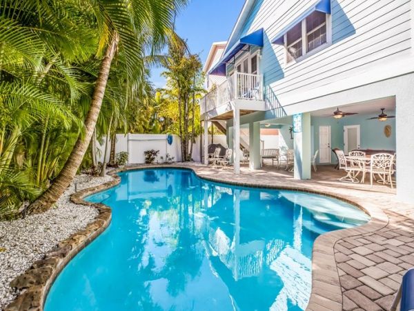 Holmes Beach 3 Bedroom Vacation Rental 2 Blocks To. Beach