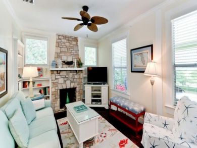 Fireplace in Living Area