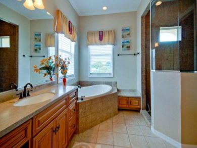 Master bathroom