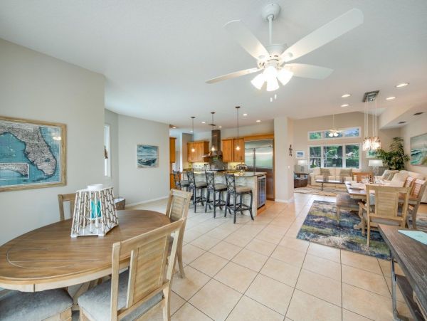 Canal Views From This Four Bedroom Siesta Key Vacation Home