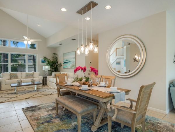 Canal Views From This Four Bedroom Siesta Key Vacation Home