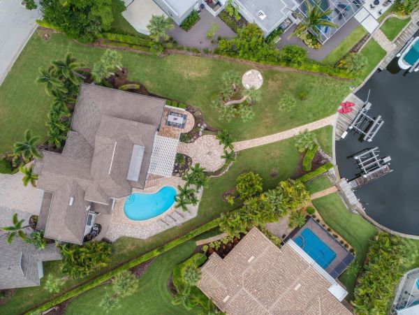 Canal Views From This Four Bedroom Siesta Key Vacation Home