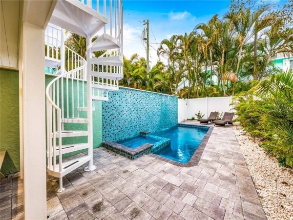 Siesta Key Vacation Townhome Private Pool Walk To Beach
