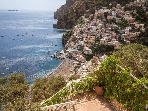 Luxury Positano Vacation Home Ocean Views Six Bedroom