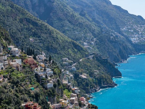 Luxury Positano Vacation Home Ocean Views Six Bedroom