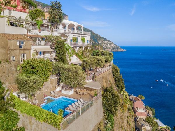 Luxury Positano Vacation Home Ocean Views Six Bedroom