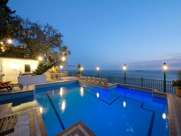 Luxury Positano Vacation Home Ocean Views Six Bedroom