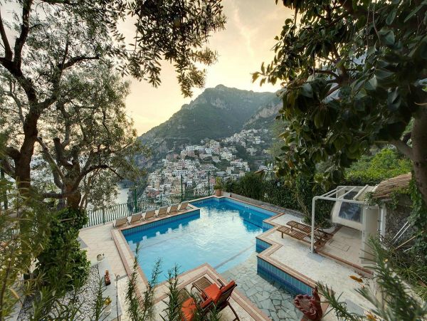 Luxury Positano Vacation Home Ocean Views Six Bedroom