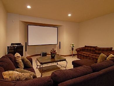 Movie screening room