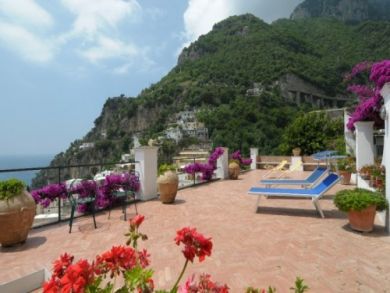 Beautiful views from your Positano rental Beautiful views from your Positano rental