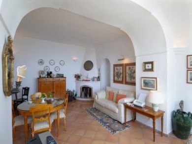Living Area with Fire Place