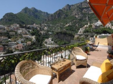 Wonderful views from your Positano vacation