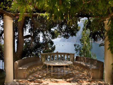 Outdoor Sitting Area Overlooking Ocean Outdoor Sitting Area Overlooking Ocean