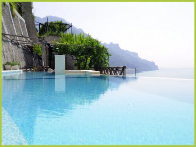 Infinity Pool at Villa in Ravello