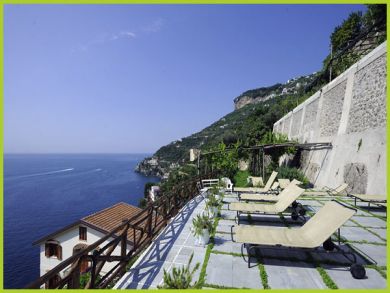 Views of Sea from Ravello Villa