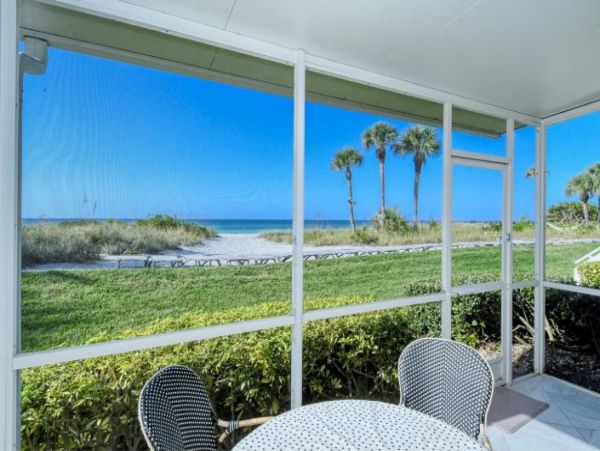 Longboat Key beach front condos.