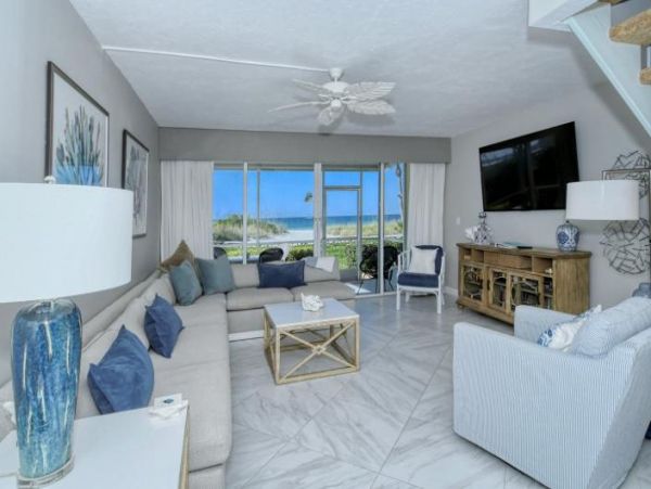 Longboat Key beach front condos.