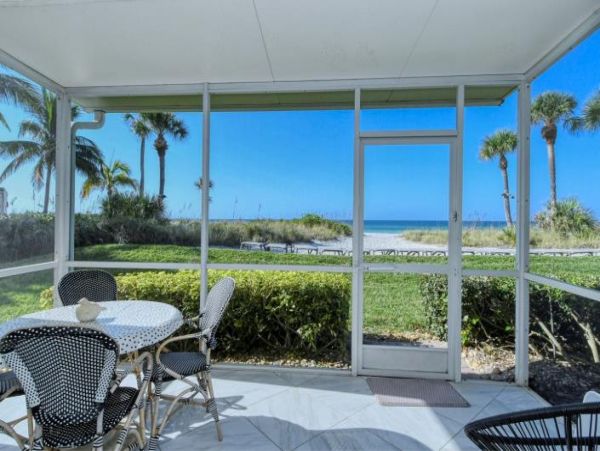 Longboat Key beach front condos.