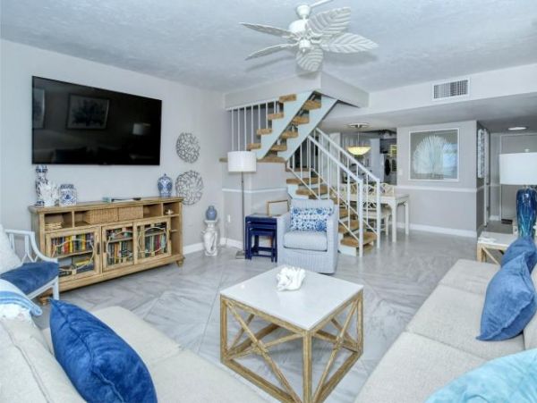 Longboat Key beach front condos.