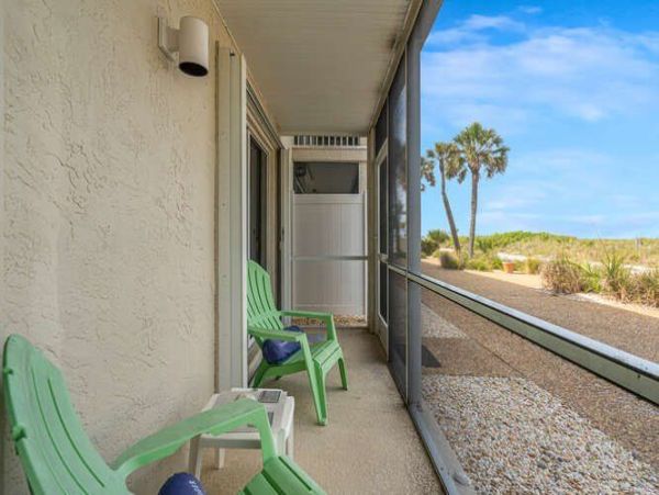 Beachfront Condo for Rent  Pool Modern Interior Anna Maria