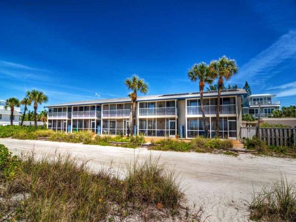 Beachfront Condo for Rent  Pool Modern Interior Anna Maria