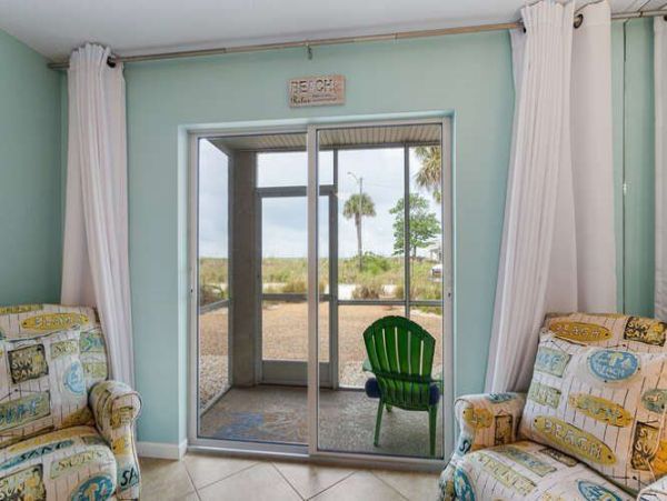 Beachfront Condo for Rent  Pool Modern Interior Anna Maria