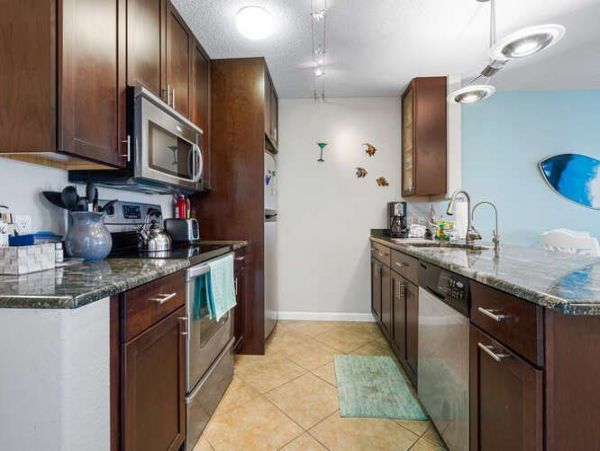 Beachfront Condo for Rent  Pool Modern Interior Anna Maria